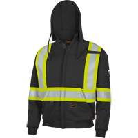 337SF Capuche &agrave; fermeture &eacute;clair ignifug&eacute;e, Hommes, Petit, Noir, 22 cal/cm² Advanced Consulting and Training Ltd.