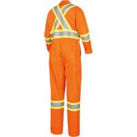 5555 Combinaison de s&eacute;curit&eacute; &agrave; haute visibilit&eacute; ignifuge et anti-arcs &eacute;lectriques, Taille 36, Orange haute visibilit&eacute;, 11 cal/cm² Advanced Consulting and Training Ltd.
