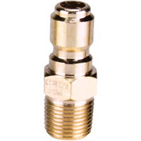 3/8" Male Plated Steel Quick Disconnect Plug Advanced Consulting and Training Ltd.