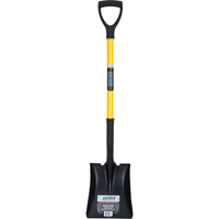Pelle carr&eacute;e, Fibre de verre, Lame Acier durci, Manche en Prise en D, Longueur 32-1/2" Advanced Consulting and Training Ltd.