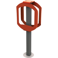Bike Stop Bike Racks, Steel, 2 Bike Capacity Advanced Consulting and Training Ltd.