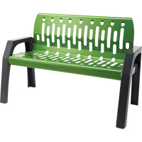Stream Benches, Steel, 48" L x 48" W x 34" H, Green Advanced Consulting and Training Ltd.