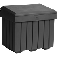 Conteneur d'entreposage &eacute;conomique pour sel/sable, 32" x 23" x 27-1/2", 10 pi³, Gris Advanced Consulting and Training Ltd.