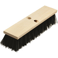 Heavy-Duty Street Broom, 14", Coarse/Stiff, Polypropylene Bristles Advanced Consulting and Training Ltd.