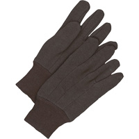 Gants en jersey classiques, Taille unique, Brun, Non doubl&eacute;, Poignet en tricot Advanced Consulting and Training Ltd.