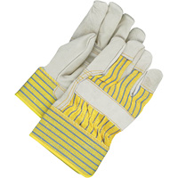 Gants d'ajusteur avec paume renforc&eacute;e, Taille unique, Paume en Cuir fleur de vache, Doublure en Molleton Advanced Consulting and Training Ltd.
