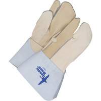 Gants &agrave; trois doigts en cuir, Cuir fleur de vache, Taille 11 Advanced Consulting and Training Ltd.