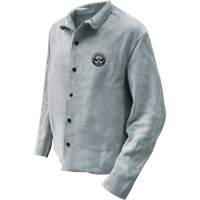 Veste de soudeur, Cuir, 2T-Grand, Gris Advanced Consulting and Training Ltd.