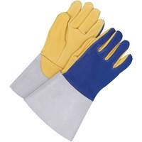 Gants pour soudeur TIG avec poignet de 5,5", Cuir fleur de daim, Taille 10 Advanced Consulting and Training Ltd.