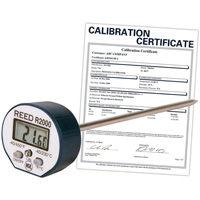 Thermom&egrave;tre avec certificat de calibration, Contact, Num&eacute;rique, -40-450°F (-40-230°C) Advanced Consulting and Training Ltd.