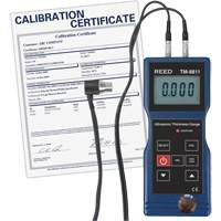 Jauge d'&eacute;paisseur avec certificat de calibration, Affichage Num&eacute;rique, Ultrason, gamme de 0,05" to 7,9" (1,5 mm to 200 mm) Advanced Consulting and Training Ltd.