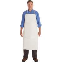 Tablier en PVC AlphaTec 56-101, PVC/Vinyle, Blanc, 33" la x 44" lo Advanced Consulting and Training Ltd.