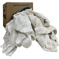 Wiper Rags Box, Terrycloth, White, 10 lbs. Advanced Consulting and Training Ltd.