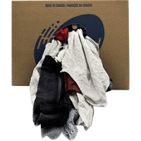 Western Wiper Rags Box, Fleece, Mix Colours, 20 lbs. Advanced Consulting and Training Ltd.