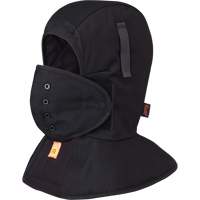 565A Doublure matelass&eacute;e FR &agrave; long col pour casque, Noir, Coton Advanced Consulting and Training Ltd.