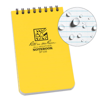 Pocket Top-Spiral Notebook, Soft Cover, Yellow, 100 Pages, 3" W x 5" L Advanced Consulting and Training Ltd.