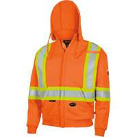 338SF Capuche &agrave; fermeture &eacute;clair ignifug&eacute;e, Hommes, T-Grand, Orange haute visibilit&eacute;, 22 cal/cm² Advanced Consulting and Training Ltd.