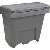 Salt & Sand Storage Bins, With Hasp, 21" x 27" x 26", 4.24 cu. ft., Grey Advanced Consulting and Training Ltd.
