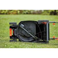 Lawn Mower with Comfort Grip Handle, Push Walk-Behind, Electric, 15" Cutting Width Advanced Consulting and Training Ltd.