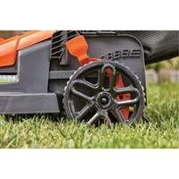 Lawn Mower with Comfort Grip Handle, Push Walk-Behind, Electric, 15" Cutting Width Advanced Consulting and Training Ltd.