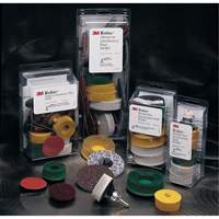 Scotch-Brite Roloc Bristle Disc Kit, Ceramic, 50, 80, 120 Grit, 2" Dia. Advanced Consulting and Training Ltd.