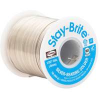 Stay-Brite&reg; Solders, Lead-Free, 96% Tin 4% Silver, Solid Core, 0.125" Dia. Advanced Consulting and Training Ltd.