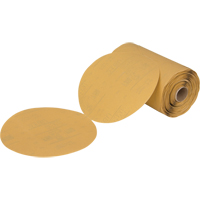 Stikit 216U Gold Paper Disc Roll, 6" Dia., P360 Grit, Aluminum Oxide Advanced Consulting and Training Ltd.