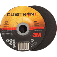 Meules &agrave; tronçonner Cubitron II, 5" x 0,045", Arbre de 7/8", Type 27, C&eacute;ramique, 12250 Tr/min Advanced Consulting and Training Ltd.