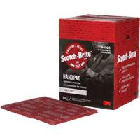 Tampons manuels Scotch-Brite 7447, Oxyde d'aluminium, 9" x 6", Grain Tr&egrave;s fin Advanced Consulting and Training Ltd.