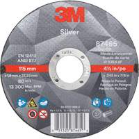Meule &agrave; tronçonner Silver, 4-1/2" x 0,045", Arbre de 7/8", Type 1, C&eacute;ramique, 13 300 Tr/min Advanced Consulting and Training Ltd.