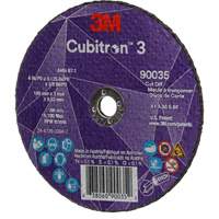 Cubitron 3 Cut-Off Wheel, 4" x 1/8", 3/8" Arbor, Type T1, Ceramic, 21000 RPM Advanced Consulting and Training Ltd.