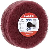 Roue de ponçage &agrave; usage g&eacute;n&eacute;ral Scotch-Brite Roloc Plus, 4" dia. Advanced Consulting and Training Ltd.