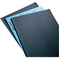Papier abrasif en feuilles de papier - Feuilles de 9" x 11" &agrave; l'&eacute;preuve de l'eau Blue-Bak T414, 9" x 11", Grain 220, Carbure de silicium Advanced Consulting and Training Ltd.