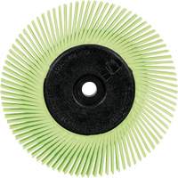 Scotch-Brite Type A Precision Radial Bristle Brush PN-RB with Adapter, Ceramic, 50+ Grit, 6" Dia. Advanced Consulting and Training Ltd.
