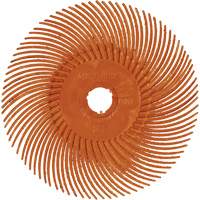 Scotch-Brite Type C Precision Radial Bristle Brush PN-RB, Ceramic, 80+ Grit, 3" Dia. Advanced Consulting and Training Ltd.