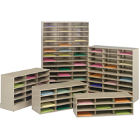 Data Organizers, Stationary, 9 Slots, Steel, 33-3/4" W x 11-5/8" D x 10-3/4" H Advanced Consulting and Training Ltd.