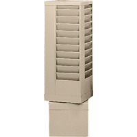 Literature Storage Racks, Rotating, 44 Slots, Steel, 14-1/8" W x 14-1/8" D x 48-1/2" H Advanced Consulting and Training Ltd.