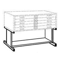 High Base for Steel Plan File Cabinet Advanced Consulting and Training Ltd.