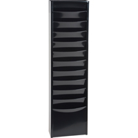 Literature Storage Racks, Stationary, 11 Slots, Steel, 9-3/4" W x 4-1/8" D x 36" H Advanced Consulting and Training Ltd.