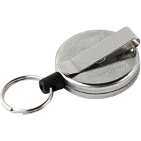 D&eacute;rouleurs autor&eacute;tractables originaux #485-HDK, Chrome, C&acirc;ble 48", Fixation Agrafe de ceinture Advanced Consulting and Training Ltd.