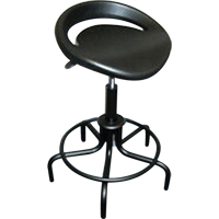 6000 Series Oversized Stool, Stationary, Adjustable Height, 250 lbs. Capacity Advanced Consulting and Training Ltd.
