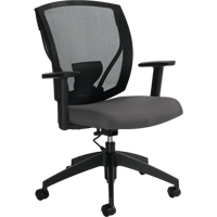 Task Chairs, Vinyl, Charcoal, 300 lbs. Capacity Advanced Consulting and Training Ltd.