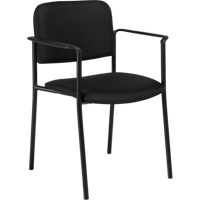 Chaises empilables, Tissu, Hauteur 32", Capacit&eacute; 300 lb, Noir Advanced Consulting and Training Ltd.