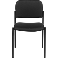 Chaises sans accoudoirs empilables, Tissu, Hauteur 32", Capacit&eacute; 300 lb, Noir Advanced Consulting and Training Ltd.