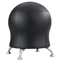 Chaise sph&eacute;rique Zenergy, Vinyle, Noir, Capacit&eacute; 250 lb Advanced Consulting and Training Ltd.