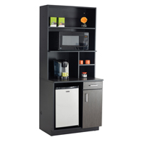 Modular Cabinet, Melamine, 39" H x 36" W x 25" D, Asian Night/Black Advanced Consulting and Training Ltd.