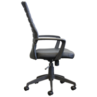 Chaise de bureau Activ A-128, Polyur&eacute;thane, Noir, Capacit&eacute; 275 lb Advanced Consulting and Training Ltd.