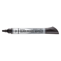 Premium Glass Dry-Erase Markers, Black, Bullet Tip Advanced Consulting and Training Ltd.