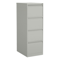 Classeur vertical, Acier, 4 tiroirs, 18-1/7" la x 25" p x 52" h, Gris Advanced Consulting and Training Ltd.