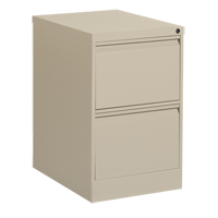 Classeur vertical, Acier, 2 tiroirs, 18-1/7" la x 25" p x 29" h, Beige Advanced Consulting and Training Ltd.